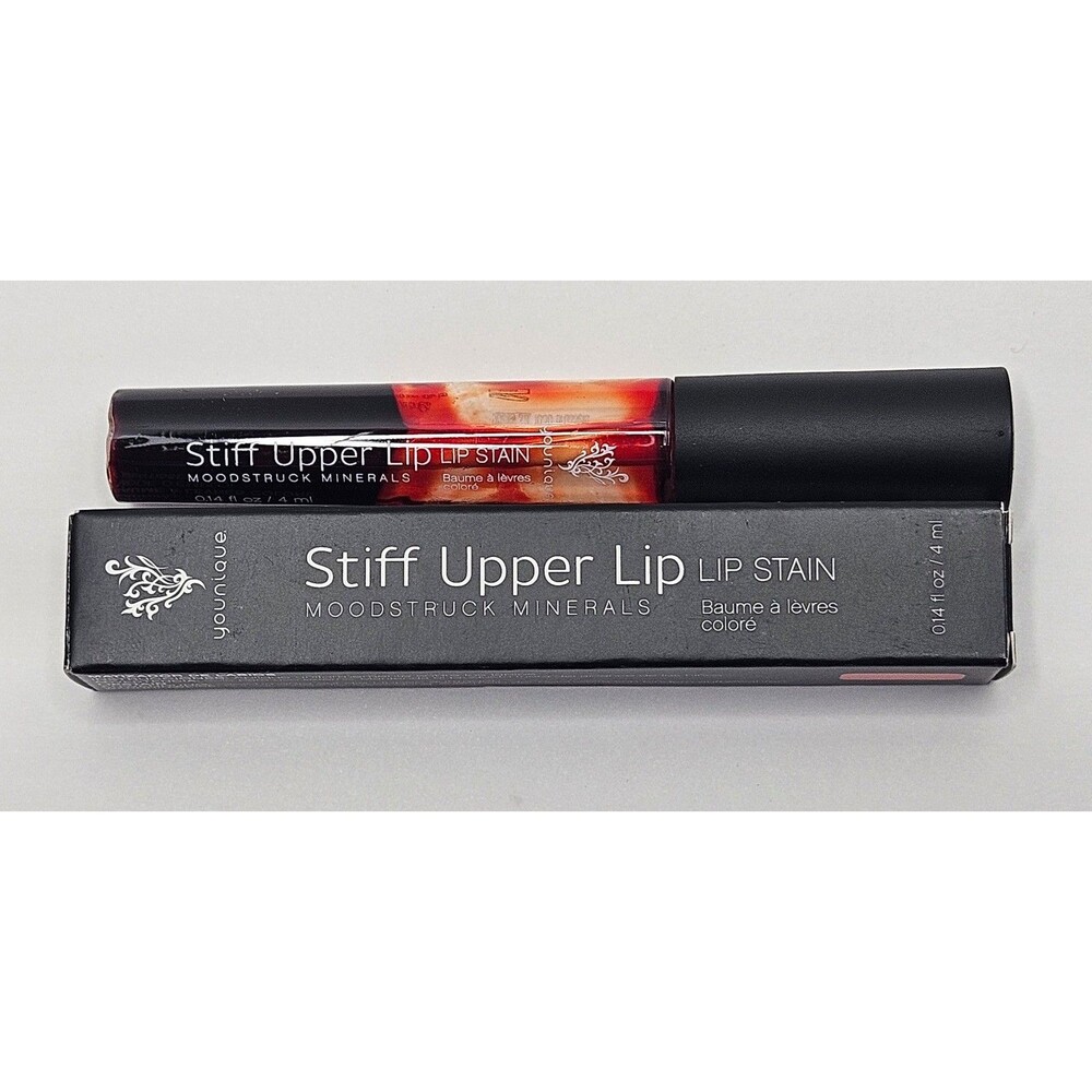 Younique Moodstruck Minerals Stiff Upper Lip, Lip Stain Speechless New in Box